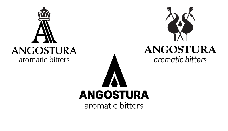 three logo iterations